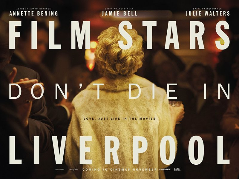 Pôster bafônico de Estrelas de Cinema Nunca Morrem