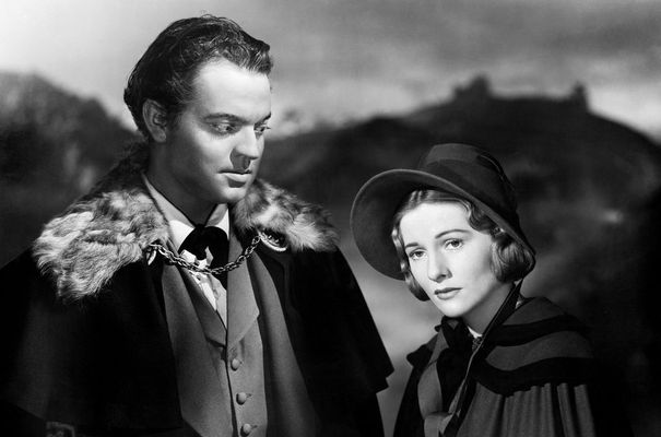 Orson Welles e Joan Fontaine na versão de 1943