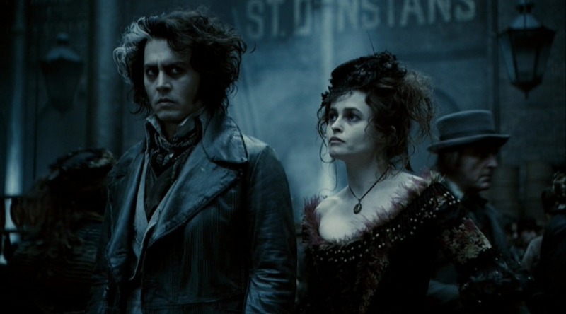 Johnny Depp e Helena Bonham Carter em cena do filme