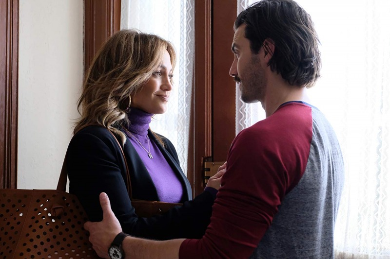Maya (Jennifer Lopez) e o namorado Trey (Milo Ventimiglia) em cena de Uma Nova Chance