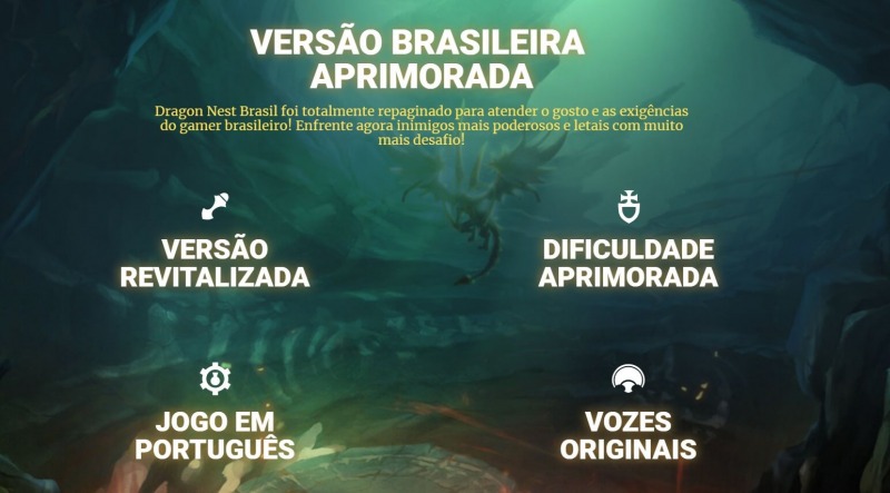 Dragon Nest aprimorado para o Brasil, uau!