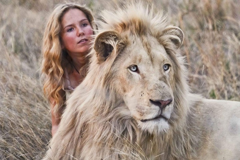 O filme fala sobre a relação de Mia e do leão Charlie 