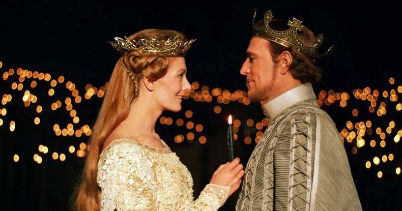 Vanessa Redgrave e Richard Harris em Camelot