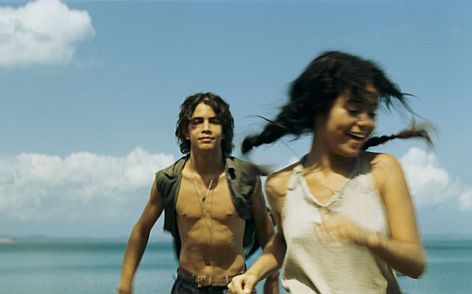 Pedro Bala e Dora no filme de 2011 - Capitães da Areia 
