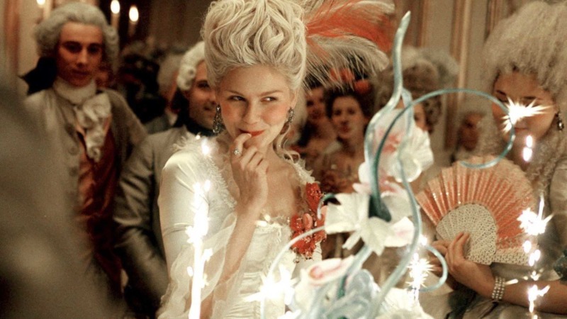 Kirsten Dunst como Maria Antonieta, no filme de 2006